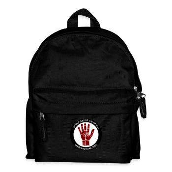 Shoplifters unite! - Kids' Backpack - black - Front