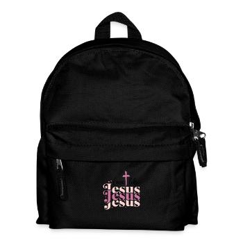 Aimer comme Jésus - Sac à dos Enfant - noir - Devant