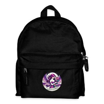 Bloom with Kindness - Kids' Backpack - black - Front