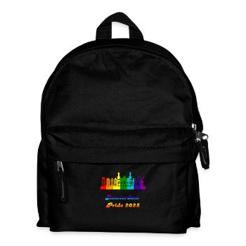 Pride 2025 Amsterdam - Sac à dos Enfant - noir - Devant