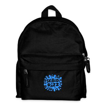 Skibidi Rizz - Gen Alpha Design - Kids' Backpack - black - Front