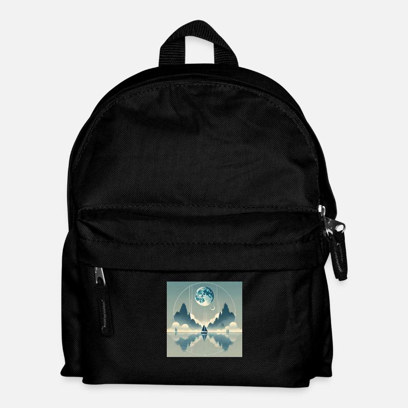 my world - Kinder Rucksack - Schwarz