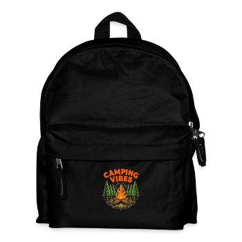 Camping Vibes Feu de camp Nature Camper - Sac à dos Enfant - noir - Devant