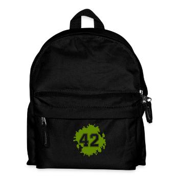 blob 42 - Kids' Backpack - black - Front