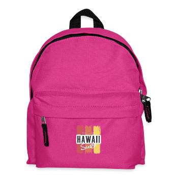 Hawaii Surf Vintage - Sac à dos Enfant - fuchsia - Devant