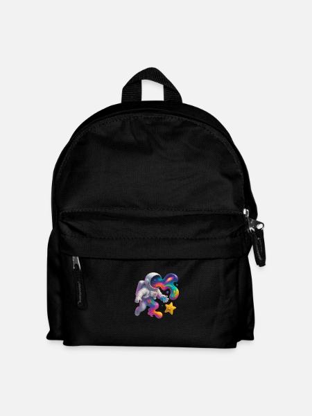 Spaceman - Kids' Backpack - black