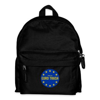 Euro trash - Kids' Backpack - black - Front