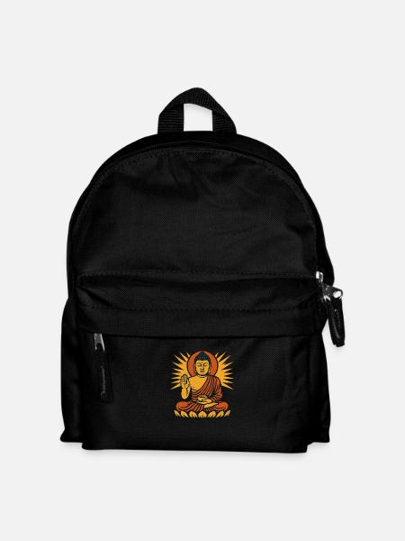 Buddha - Kids' Backpack - black