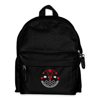 Moin | Welcome North Germany Coast North - Kids' Backpack - black - Front