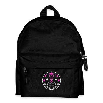 Moin dear anchor for the seagulls sailors - Kids' Backpack - black - Front