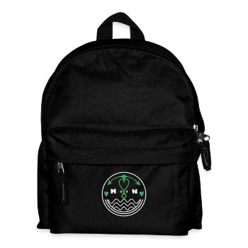 Moin dear anchor for the seagulls sailors - Kids' Backpack - black - Front