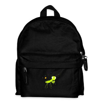 La mante religieuse et le papillon - Sac à dos Enfant - noir - Devant