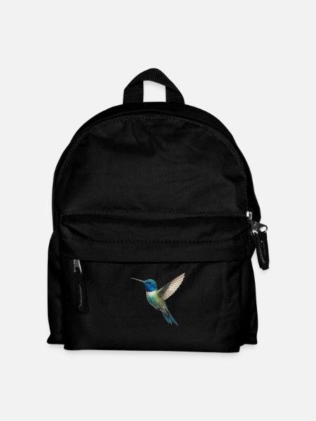 Hummingbird – Lightness in Colors - Kids' Backpack - black