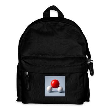 Just plain water - Kids' Backpack - black - Front