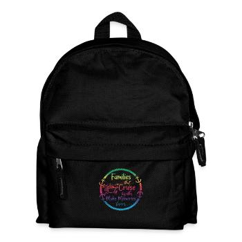 Family Cruise Memory Maker Design - Kids' Backpack - black - Front