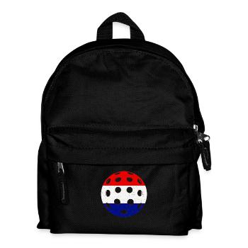 Pickleball Niederlande - Kinder Rucksack - Schwarz - Vorne