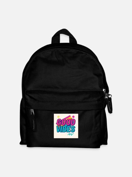 Good Vibe.s – Classic Feel - Kinder Rucksack - Schwarz