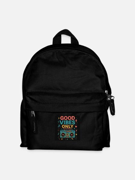 Vibes uniquement - Sac à dos Enfant - noir