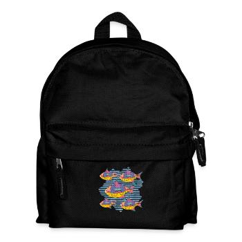 Poisson - Sac à dos Enfant - noir - Devant