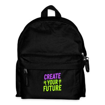 Créez votre future ampoule - Sac à dos Enfant - noir - Devant