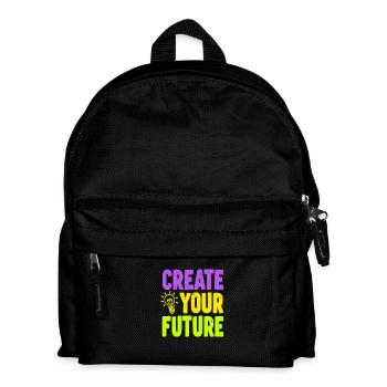 Créez votre future ampoule - Sac à dos Enfant - noir - Devant