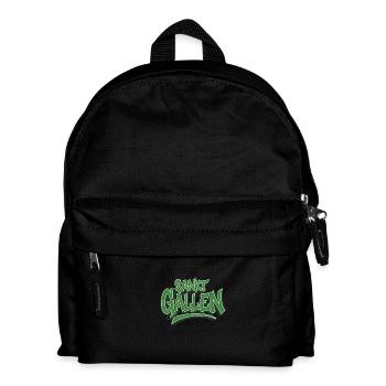 Sankt Gallen Graffiti - Kinder Rucksack - Schwarz - Vorne