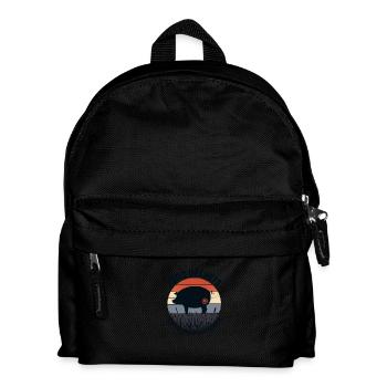 In the pig everything is good - Kids' Backpack - black - Front