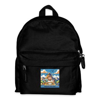Hörgeräte retten Leben. - Kinder Rucksack - Schwarz - Vorne