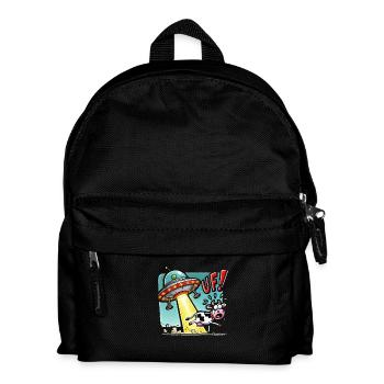ufo kuh - Kinder Rucksack - Schwarz - Vorne