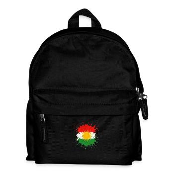 Kurdistan blobs - Kids' Backpack - black - Front