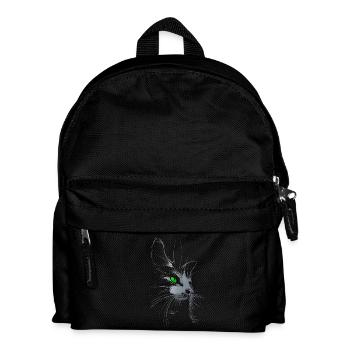 The Cat.png - Kids' Backpack - black - Front