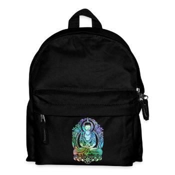 Cosmic Buddha - Cool - Kids' Backpack - black - Front