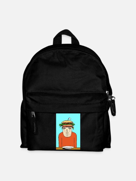 Burgerman - Kids' Backpack - black