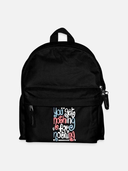 Nothing 4 nothing - Kids' Backpack - black