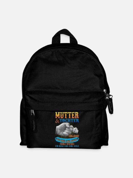 mutter und tochter - Kinder Rucksack - Schwarz