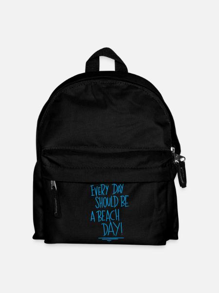 Summer_Beach_DAY - Kinder Rucksack - Schwarz
