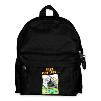 Bike True Love Camping - Kids' Backpack - black - Front