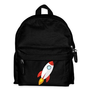 Rocket - Kids' Backpack - black - Front