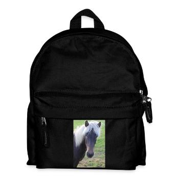 Affiche Cheval Cheval - Sac à dos Enfant - noir - Devant