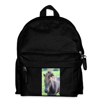 Affiche Cheval Cheval - Sac à dos Enfant - noir - Devant