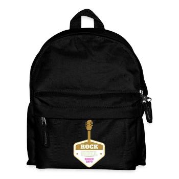 ROCK 'N' ROLL SINCE 1970 - Kids' Backpack - black - Front