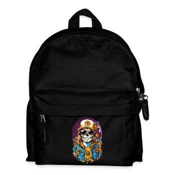 Sugar Skull - Kids' Backpack - black - Front
