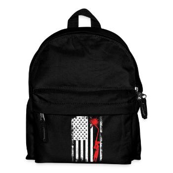 4. Juli USA Schweißen - Kinder Rucksack - Schwarz - Vorne
