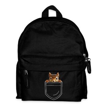 Squirrel - Kids' Backpack - black - Front