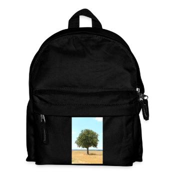Arbre, Environnement, Nature - Sac à dos Enfant - noir - Devant