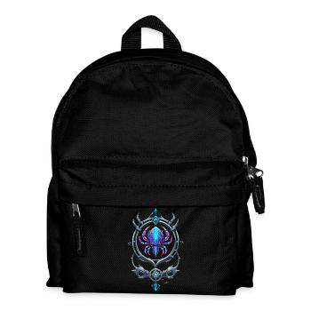 Cancer Futuristic Symbol - Kids' Backpack - black - Front