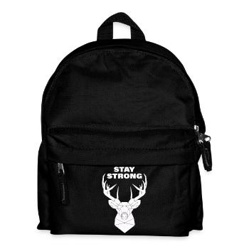 RESTEZ FORT - Sac à dos Enfant - noir - Devant