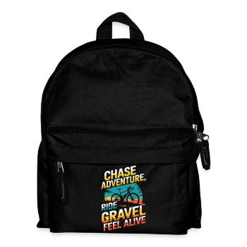 Chase Adventure Ride Kies Fühlt sich lebendig an - Kinder Rucksack - Schwarz - Vorne