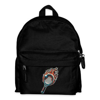Badminton - Kinder Rucksack - Schwarz - Vorne