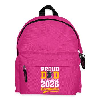 Klasse von 2025 - Kinder Rucksack - Fuchsia - Vorne
